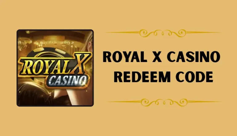 royal x casino redeem code